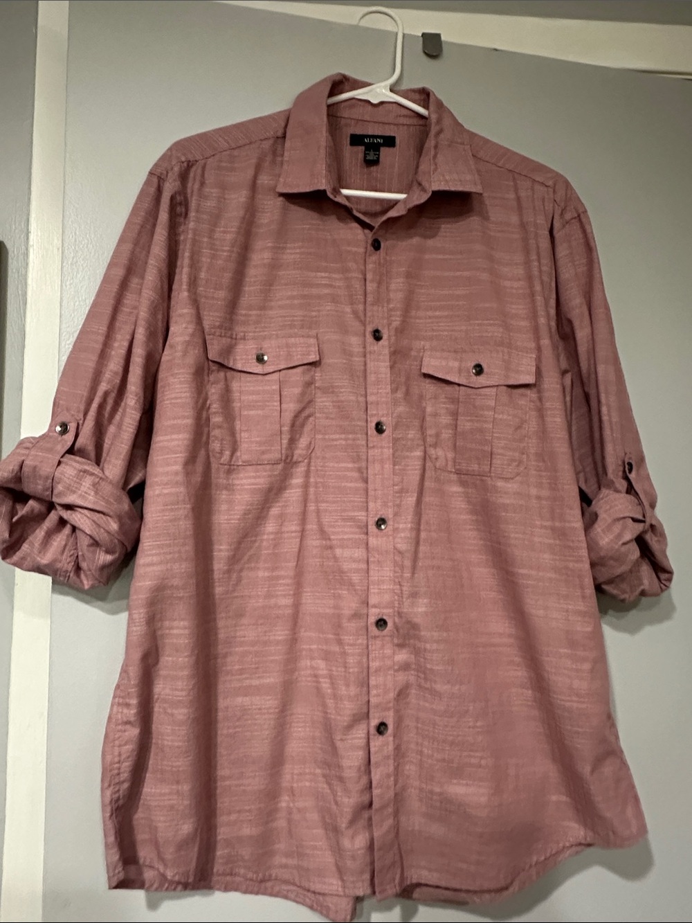 Men’s Alfani  Button-Up Shirt